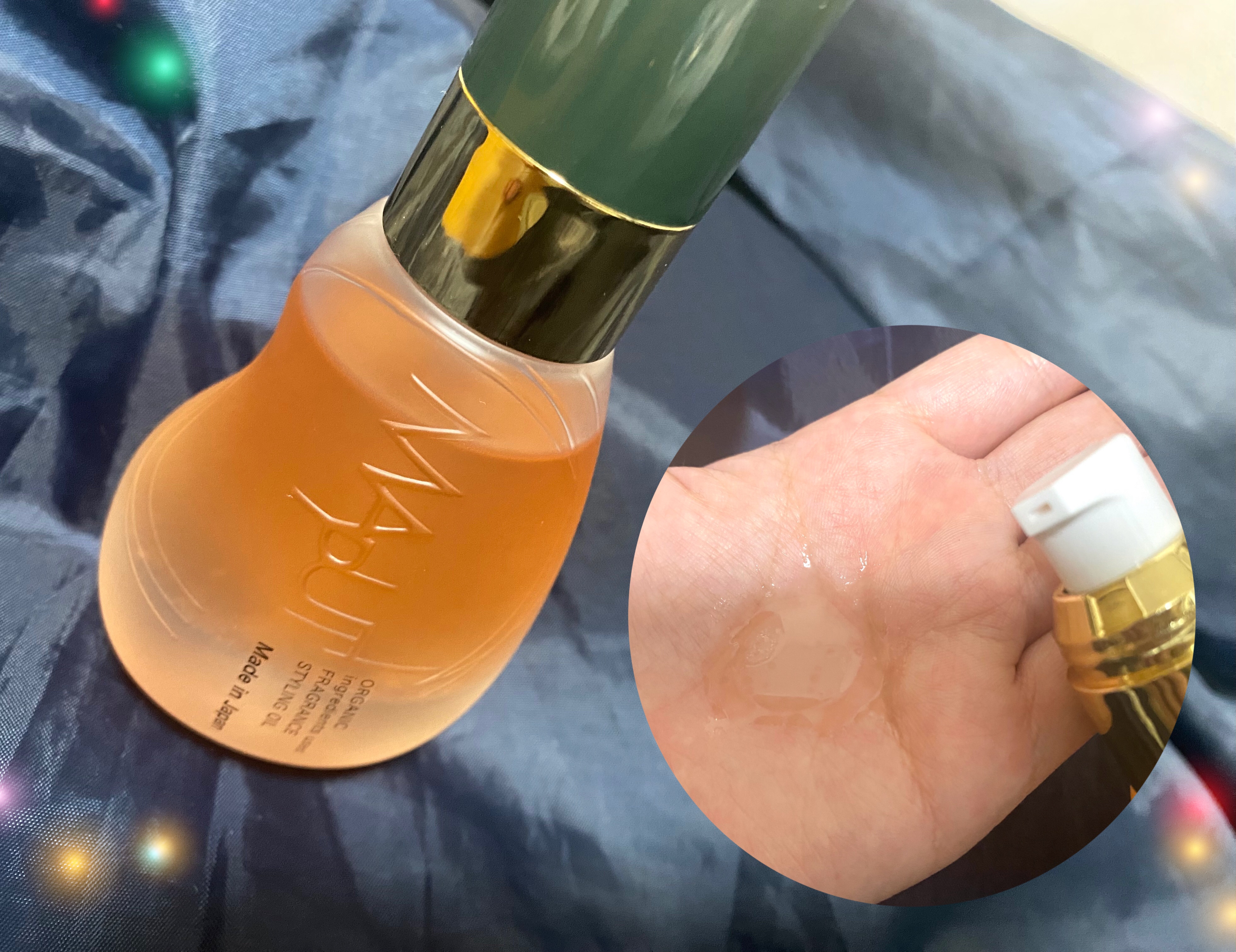 オーガニックフレグランススタイリングオイル MAPUTI/MAPUTI/ヘアオイルを使ったクチコミ（1枚目）