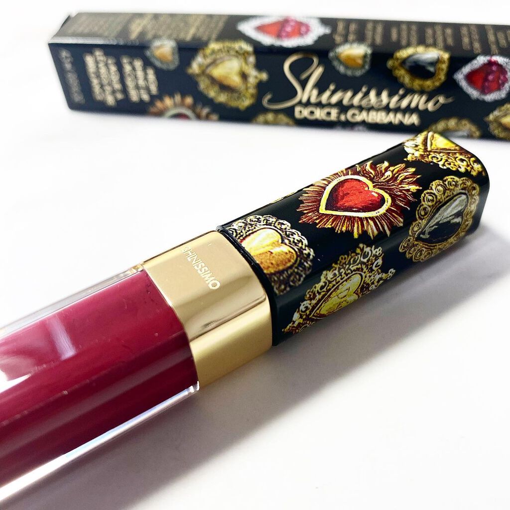 シャイニッシモ ハイシャインリップラッカー/DOLCE&GABBANA BEAUTY/口紅を使ったクチコミ（1枚目）