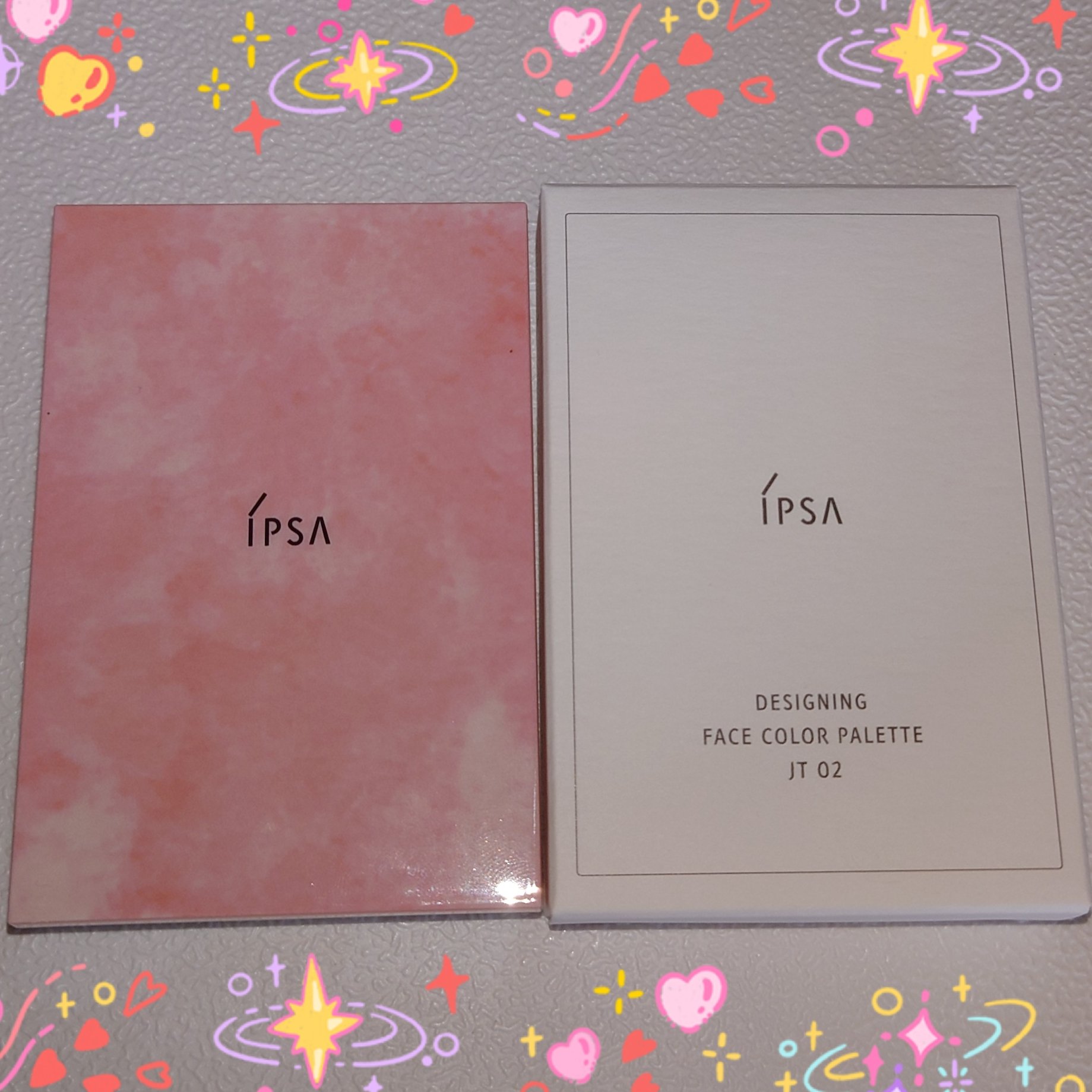 デザイニング フェイスカラーパレット JT/IPSA/プレストパウダーを使ったクチコミ（1枚目）