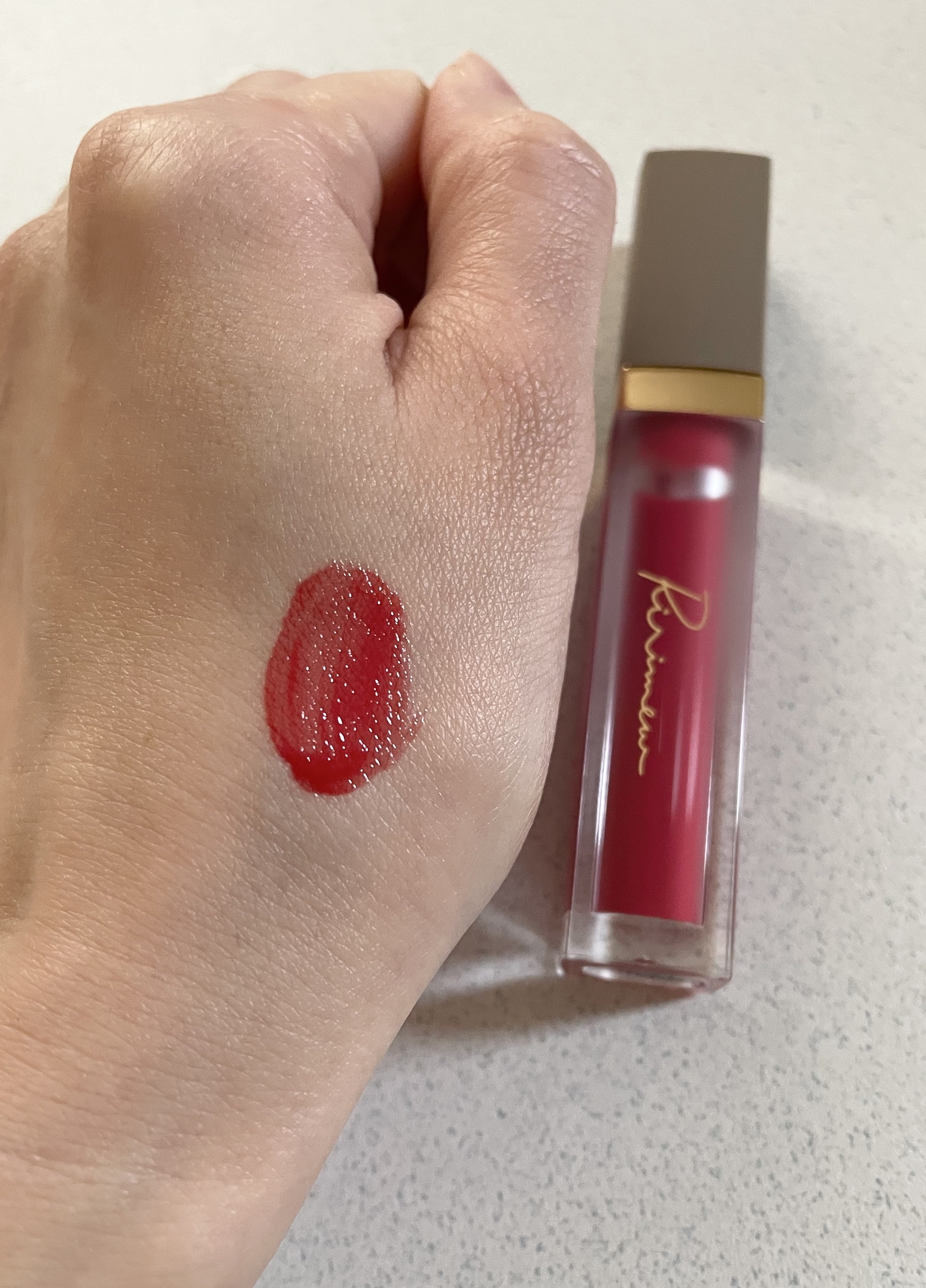 ミューテッドシアーティント/Ririmew/リップティントを使ったクチコミ（3枚目）