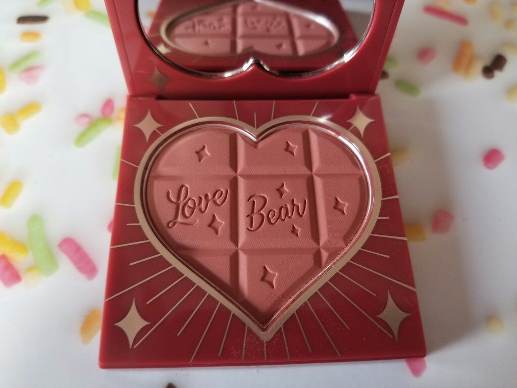 Love Bear ブラッシュ レッドワインチョコレート/FlowerKnows/パウダーチークを使ったクチコミ（2枚目）