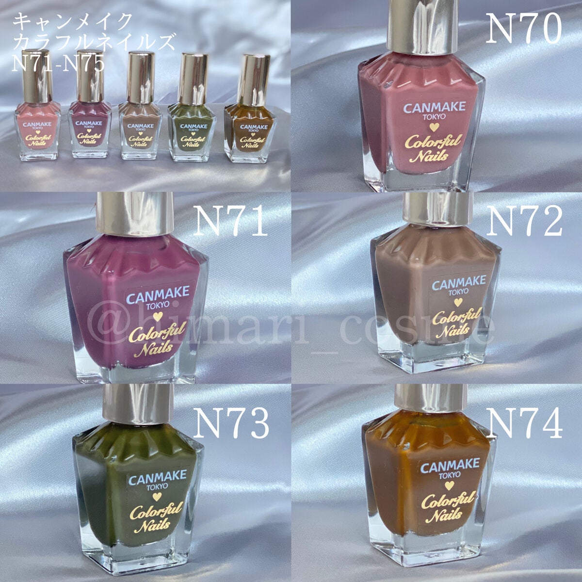 カラフルネイルズ/キャンメイク/マニキュアを使ったクチコミ(4枚目)