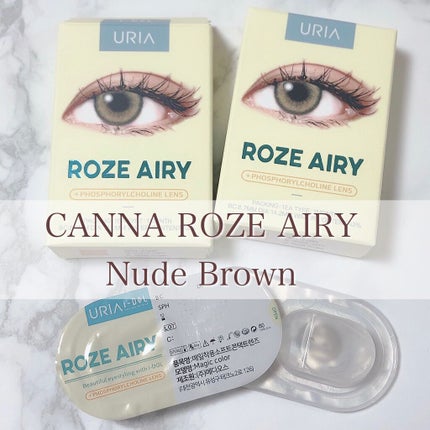 CANNA ROZE AIRY/URIA i-DOL/カラーコンタクトレンズを使ったクチコミ(4枚目)