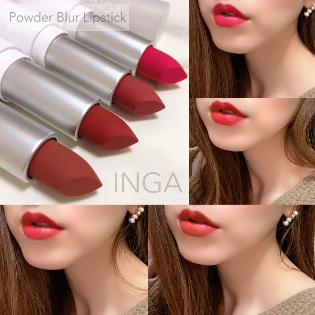miko on LIPS ãINGAâ¡PowderBlurLipsticðã·ã³ããã«ãŠããª..ãïŒ1æç®ïŒ