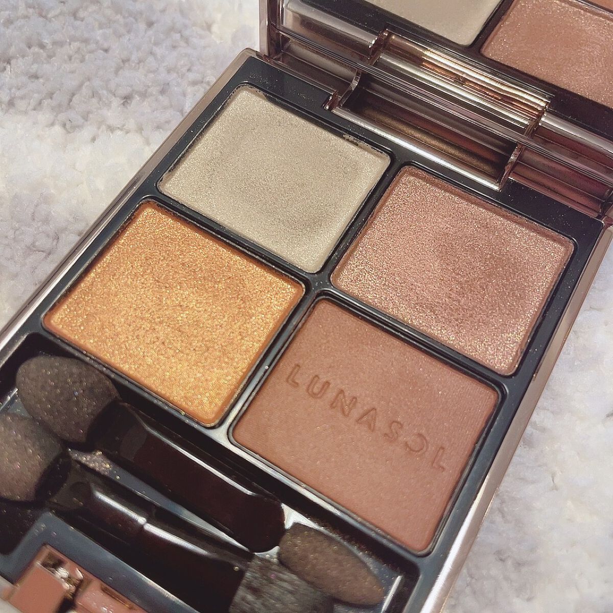 アイカラーレーション/LUNASOL/アイシャドウパレットを使ったクチコミ（3枚目）