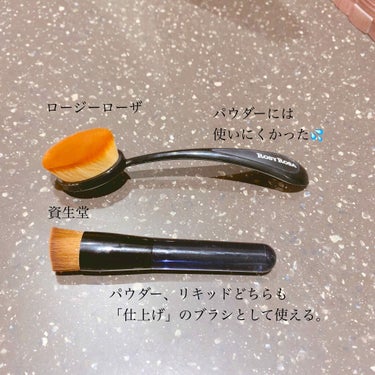 ファンデーションブラシ 131/SHISEIDO/メイクブラシを使ったクチコミ（2枚目）