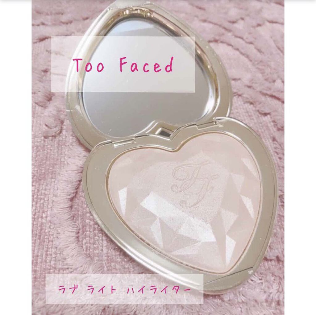 ラブ ライト ハイライター/Too Faced/パウダーハイライトを使ったクチコミ（1枚目）