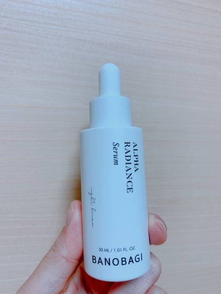 アルファラディアンスグローセラム/BANOBAGI/美容液を使ったクチコミ(1枚目)