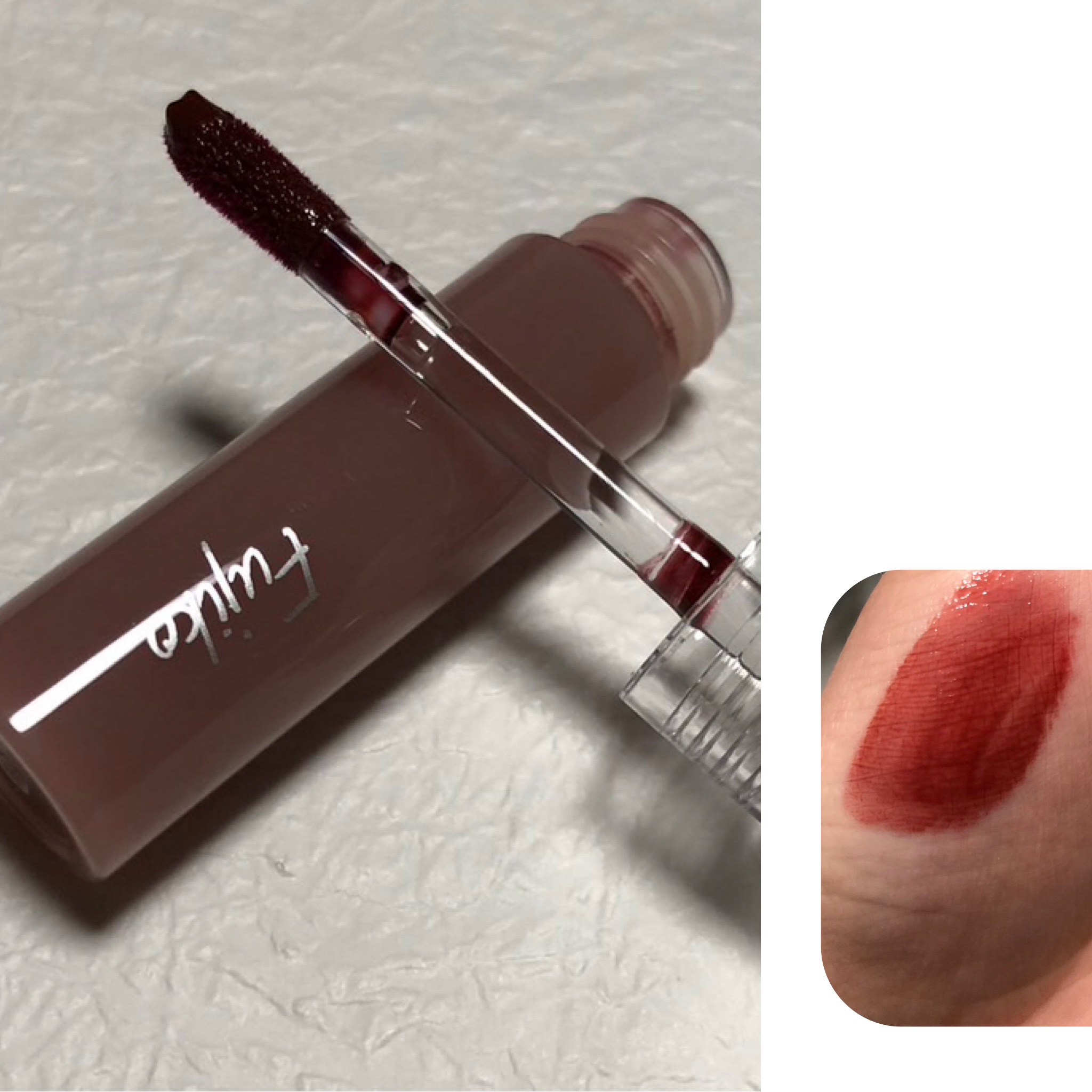 ニュアンスラップティント/Fujiko/リップティントを使ったクチコミ（2枚目）