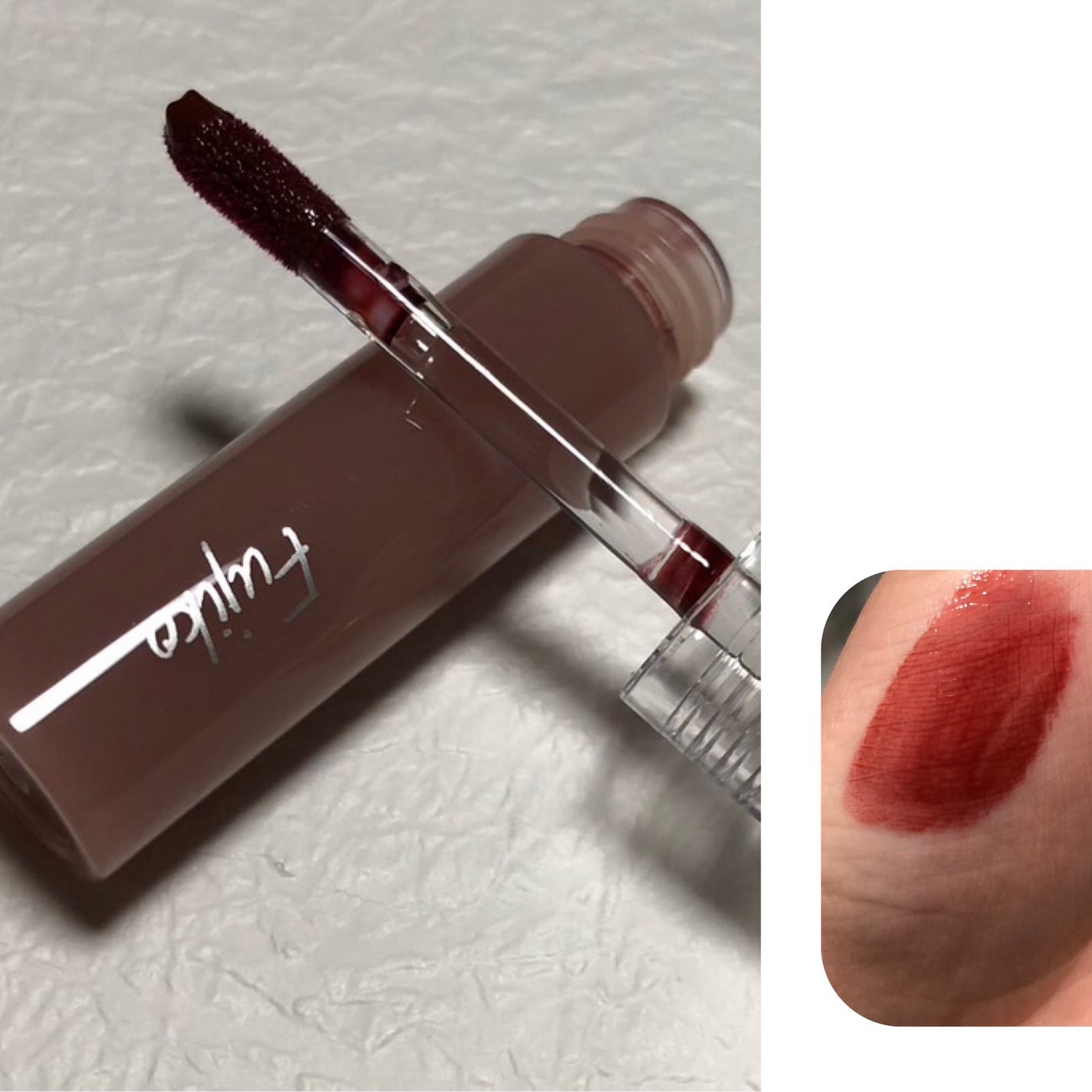 ニュアンスラップティント/Fujiko/リップティントを使ったクチコミ(2枚目)