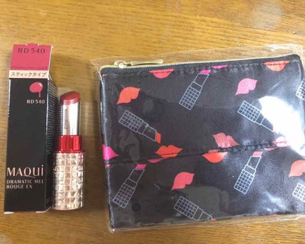 ドラマティックルージュ/マキアージュ/口紅を使ったクチコミ(2枚目)