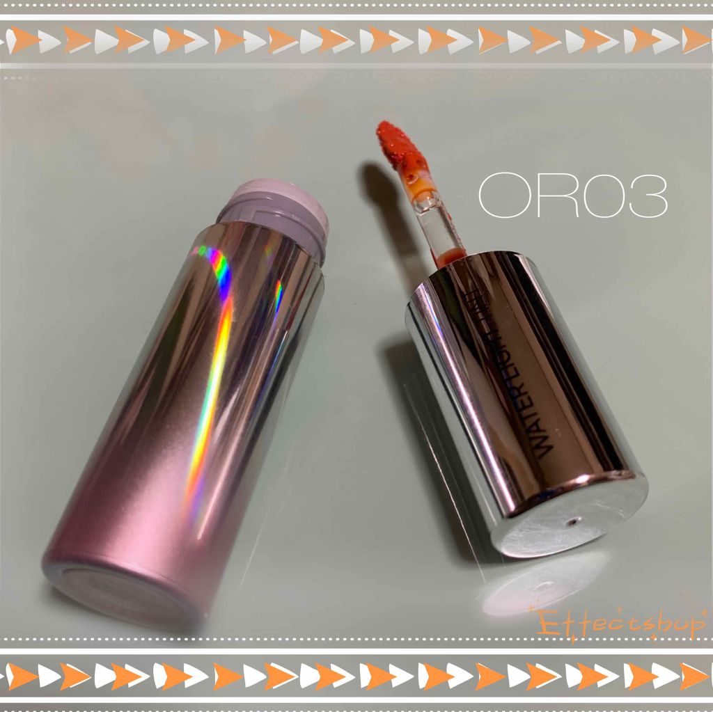 アピュー ウォーターライト ティント/A’pieu/リップティントを使ったクチコミ（2枚目）