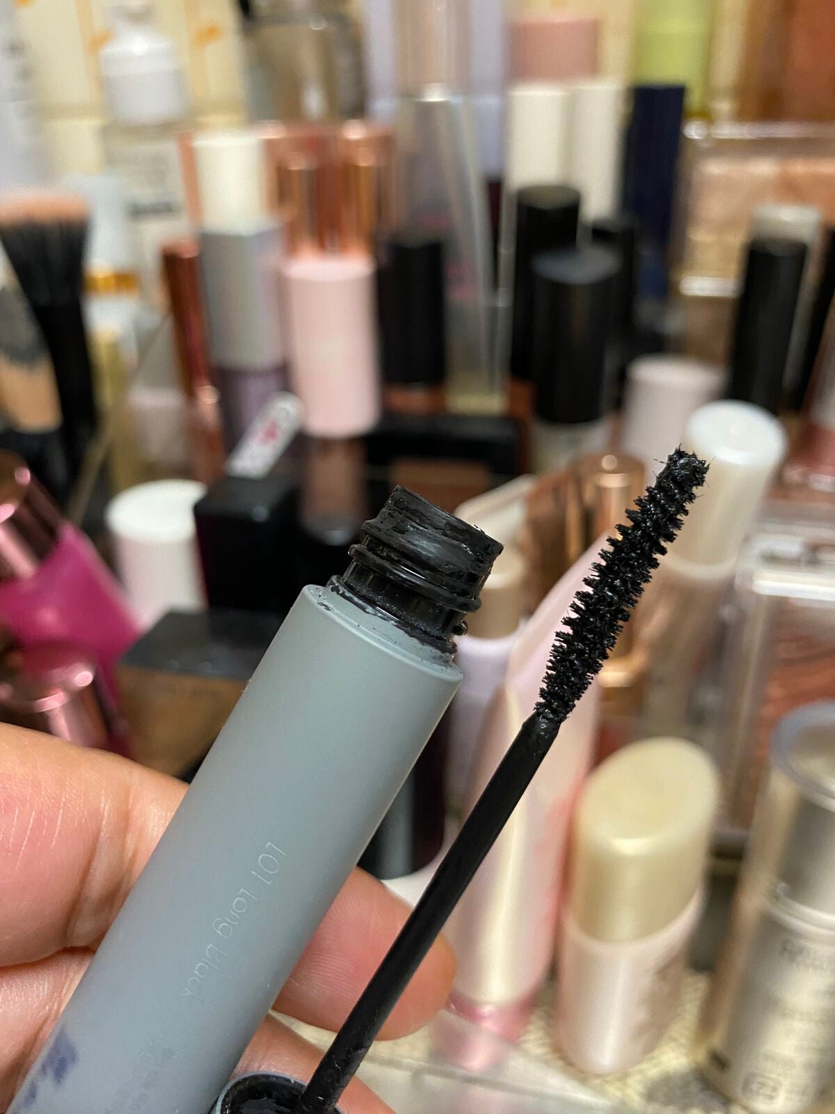 ハンオールフィックスマスカラ/rom&nd/マスカラを使ったクチコミ(2枚目)