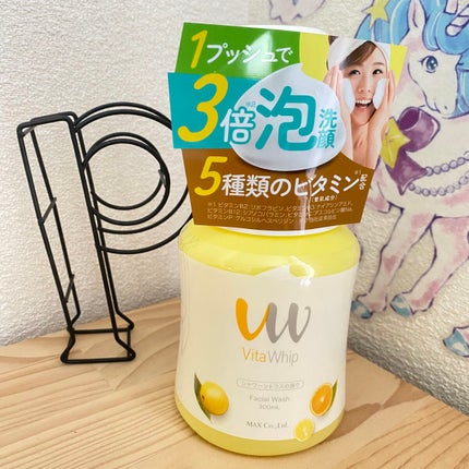 泡の洗顔料ビタホイップ 本体 300ml/マックス/泡洗顔を使ったクチコミ(2枚目)