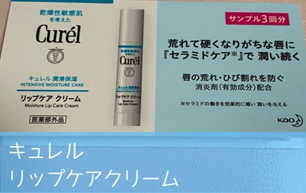 リップケア クリーム/キュレル/リップクリームを使ったクチコミ(1枚目)