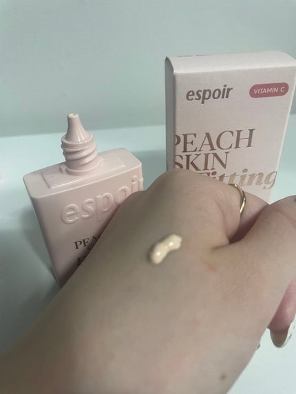 ピーチスキンフィッティングベース オールニュー SPF50 PA++++/espoir/化粧下地を使ったクチコミ(3枚目)