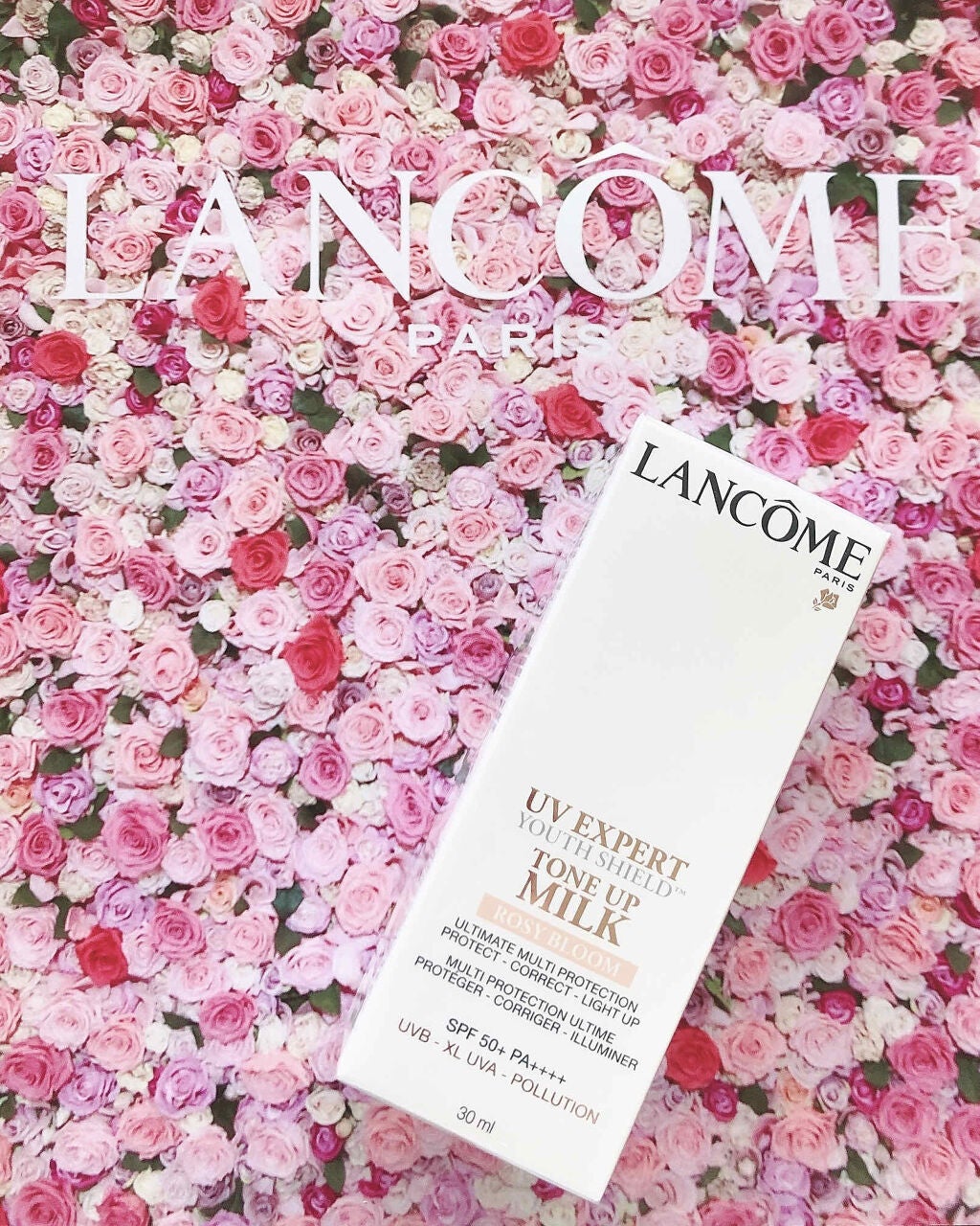 UV エクスペール トーン アップ ローズ/LANCOME/日焼け止め・UVケアを使ったクチコミ(1枚目)