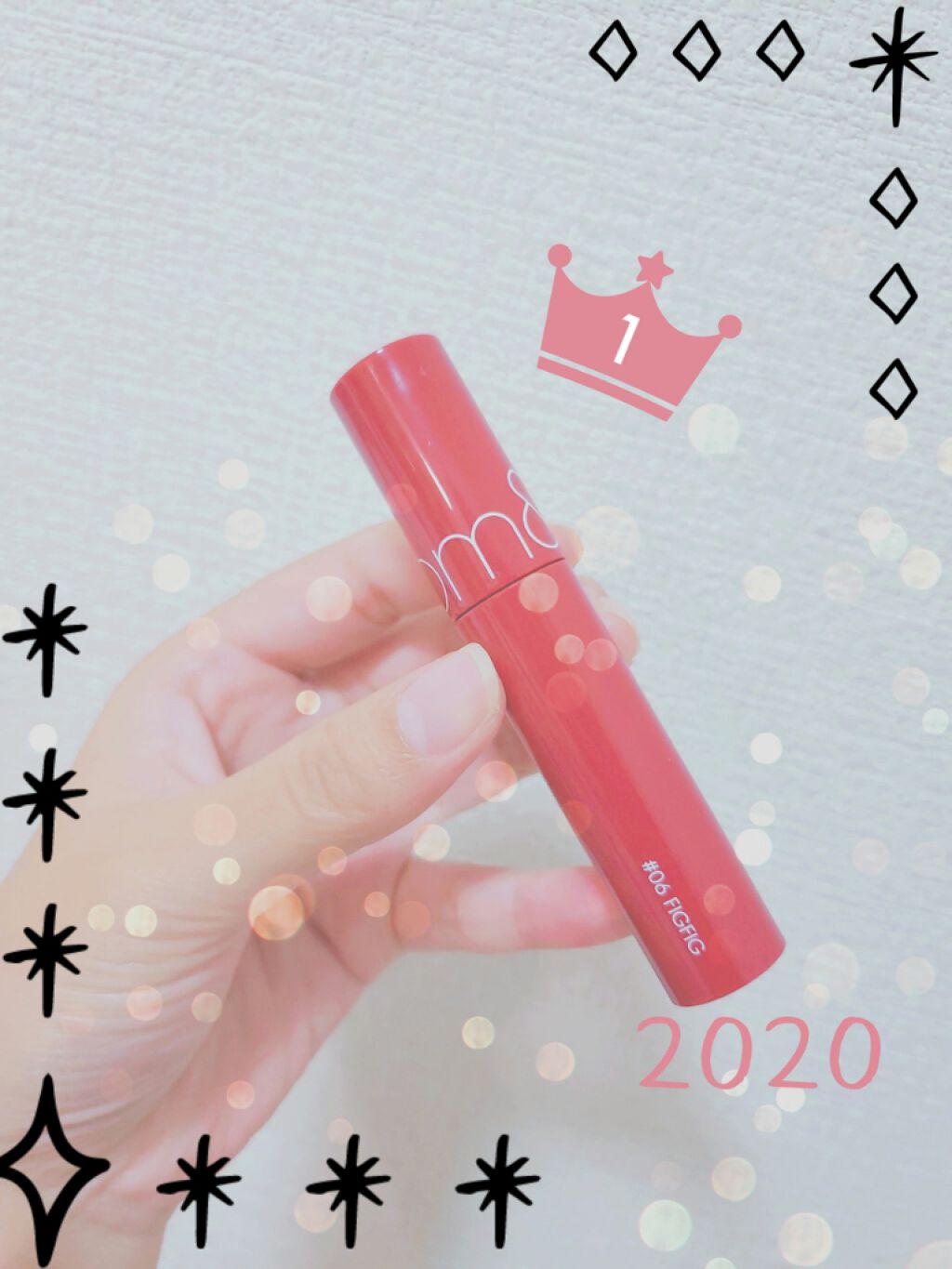 ジューシーラスティングティント/rom&nd/リップティントを使ったクチコミ（1枚目）