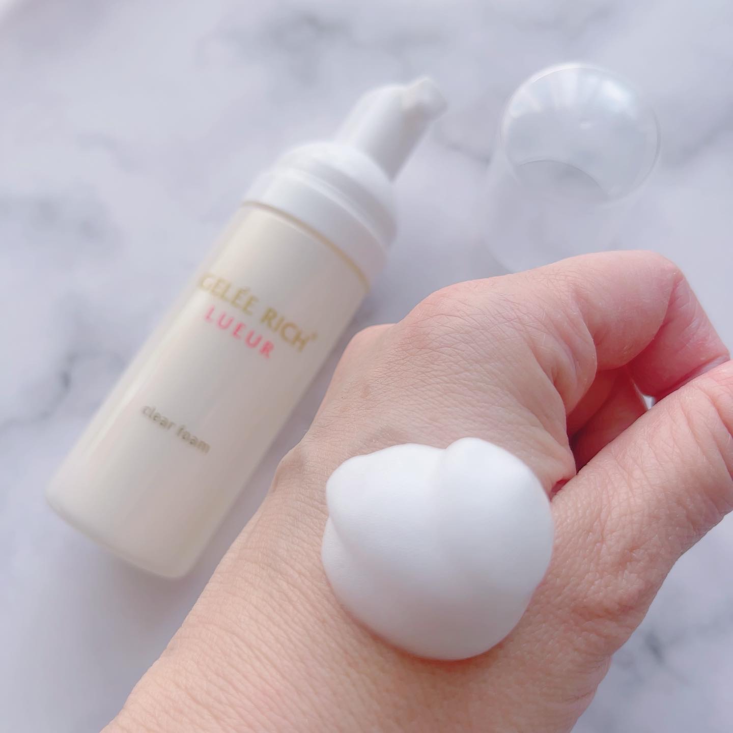 ジュレリッチリュール クリアフォーム 洗顔フォーム 3個 ジュレリッチ