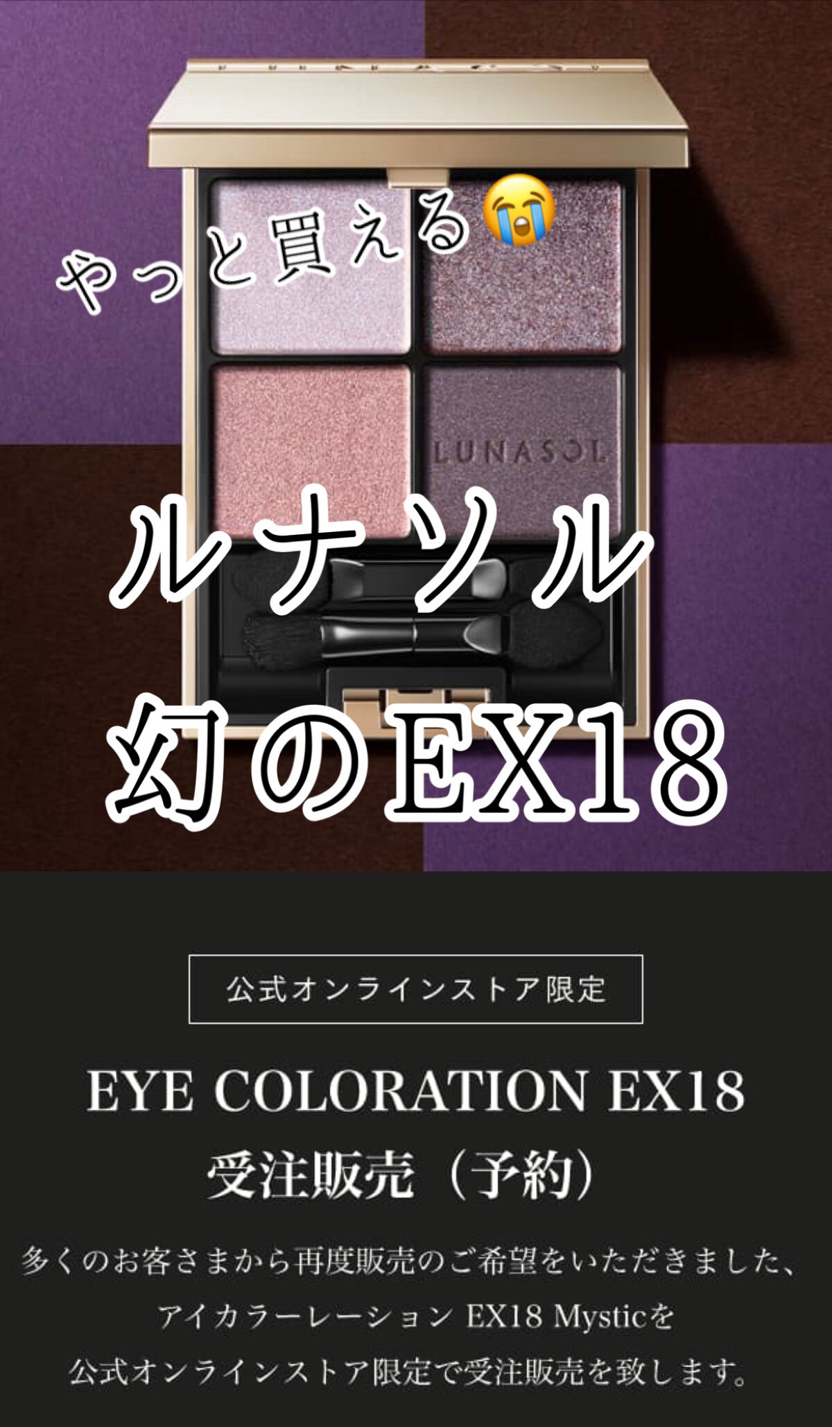 アイカラーレーション/LUNASOL/アイシャドウパレットを使ったクチコミ（1枚目）