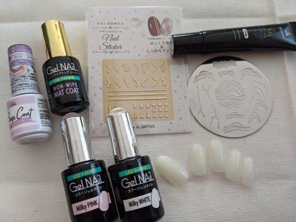 クレヨン ネイルスタンプ スタンパーセット ポイントタイプ/キャンドゥ/ネイル用品を使ったクチコミ(3枚目)