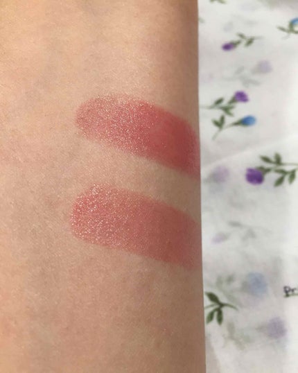 ルージュ ヴォリュプテ シャイン/YVES SAINT LAURENT BEAUTE/口紅を使ったクチコミ(2枚目)