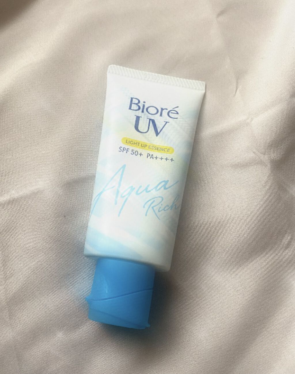 ビオレUV アクアリッチ ライトアップエッセンス/ビオレ/日焼け止めクリームを使ったクチコミ（1枚目）