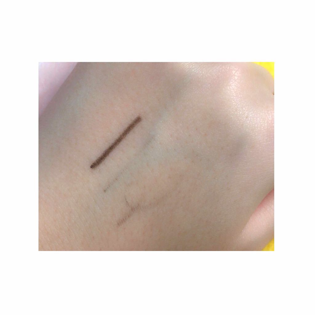 ラインマニア BR666 ディファインブラウン(本体)/MAJOLICA MAJORCA/ペンシルアイライナーを使ったクチコミ（3枚目）