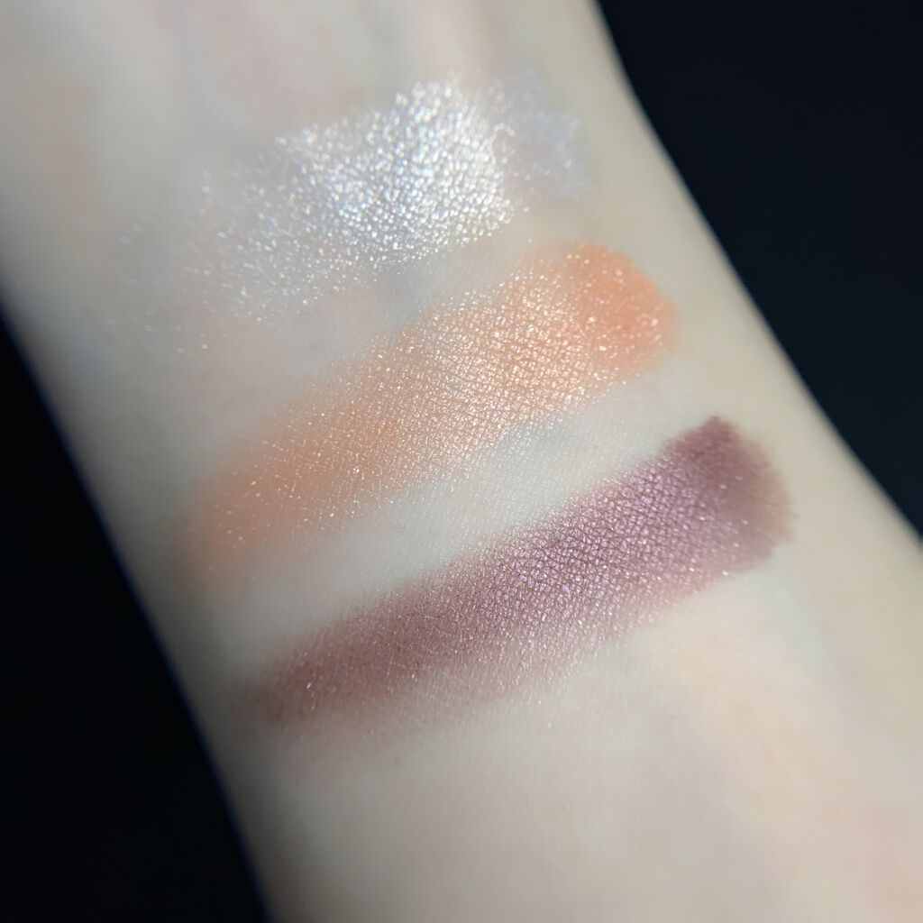 トーンアップアイシャドウ/CEZANNE/アイシャドウパレットを使ったクチコミ(4枚目)