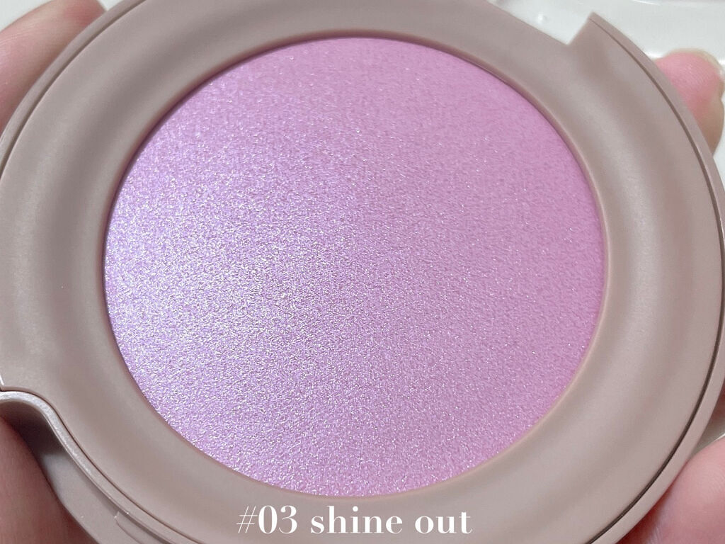 トゥルーディメンショングロウチーク/hince/パウダーチークを使ったクチコミ（2枚目）