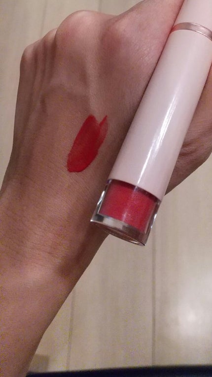 ムードインハンサーウォーターリキッドグロウ/hince/口紅を使ったクチコミ(1枚目)