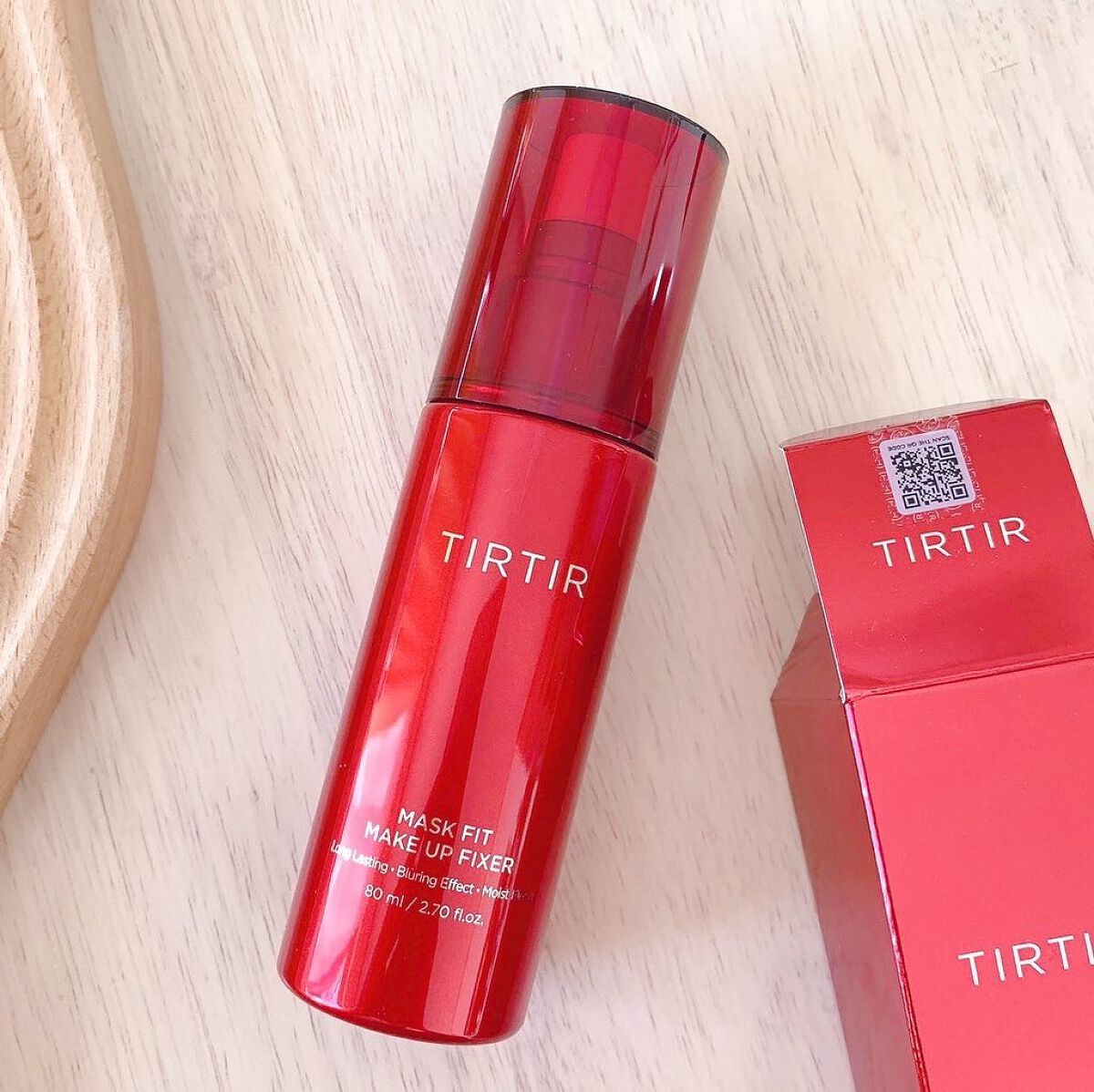 マスクフィット メイクアップフィクサー/TIRTIR(ティルティル)/フィックスミストを使ったクチコミ（1枚目）