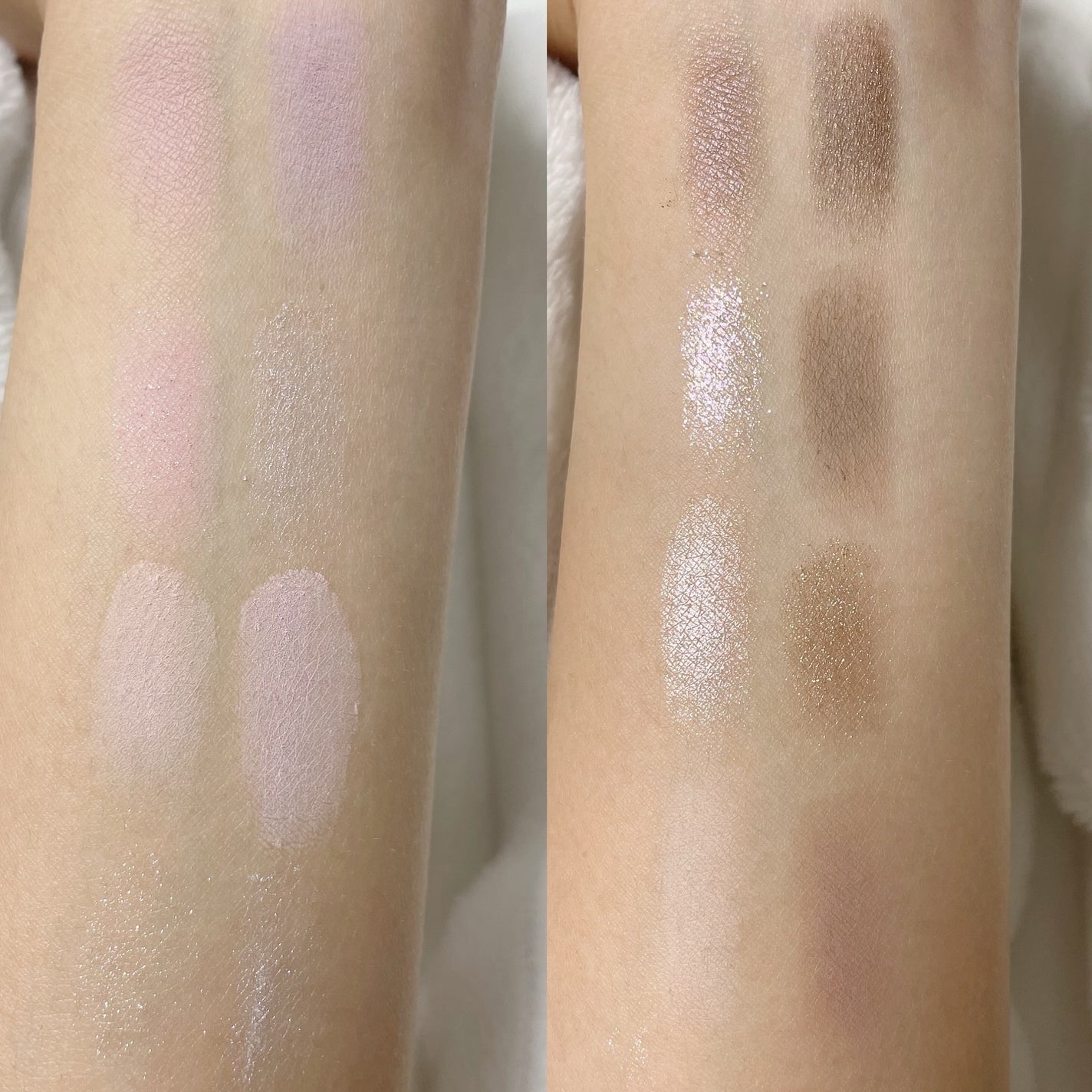 ソフトブラーリングアイパレット/wakemake/アイシャドウパレットを使ったクチコミ(3枚目)