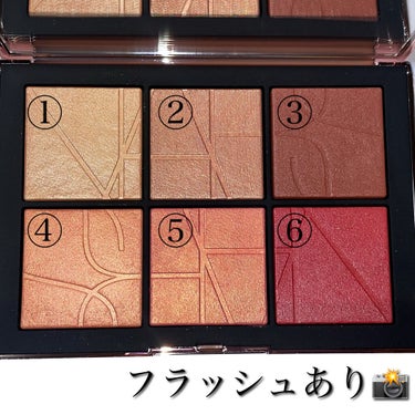 オーガズム オン ザ ビーチ チークパレット/NARS/パウダーチークを使ったクチコミ（4枚目）