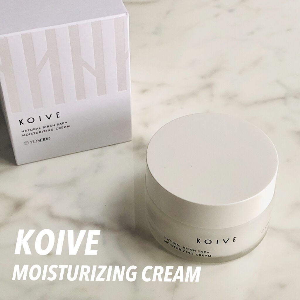 モイスチャライジングクリーム/koive/フェイスクリームを使ったクチコミ(1枚目)