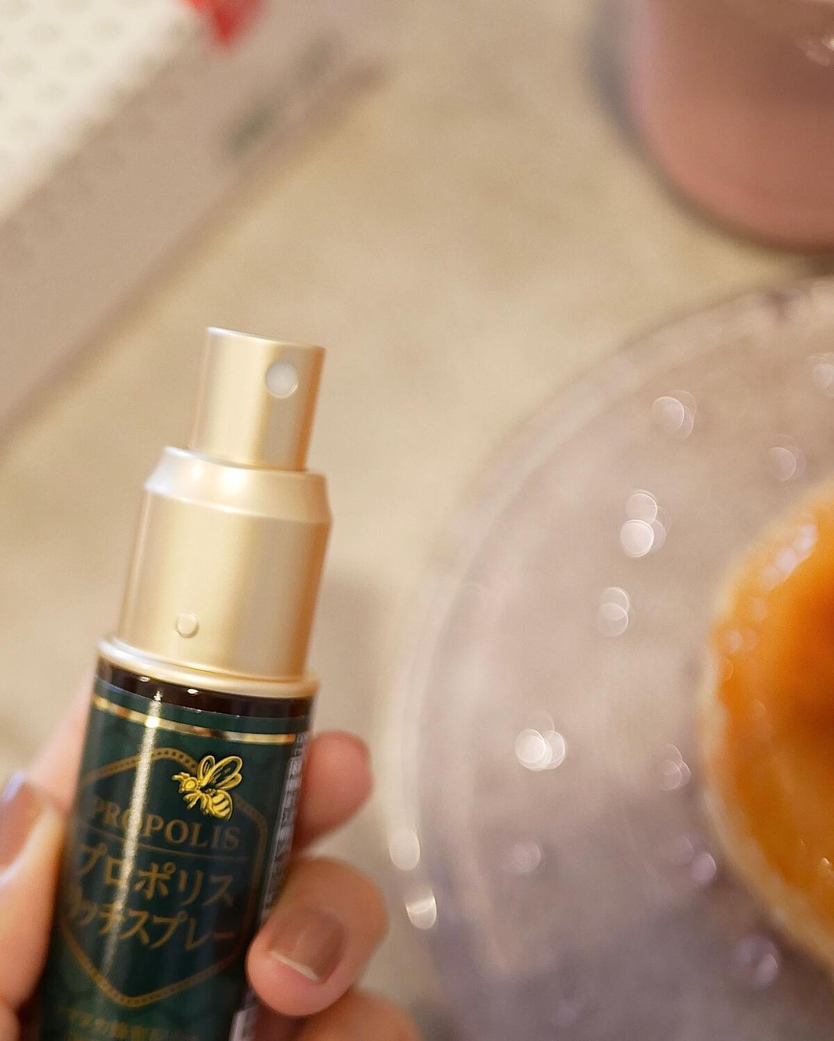 プロポリススプレー/山田養蜂場（健康食品）/その他を使ったクチコミ（2枚目）