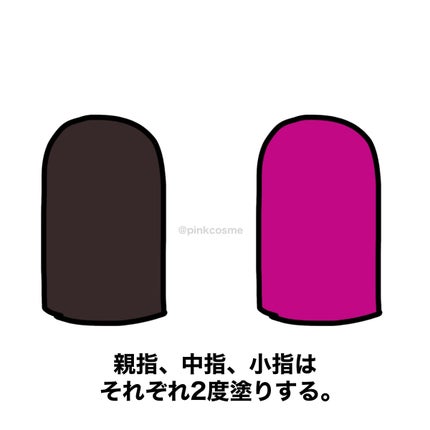 カラフルネイルズ/キャンメイク/マニキュアを使ったクチコミ(4枚目)