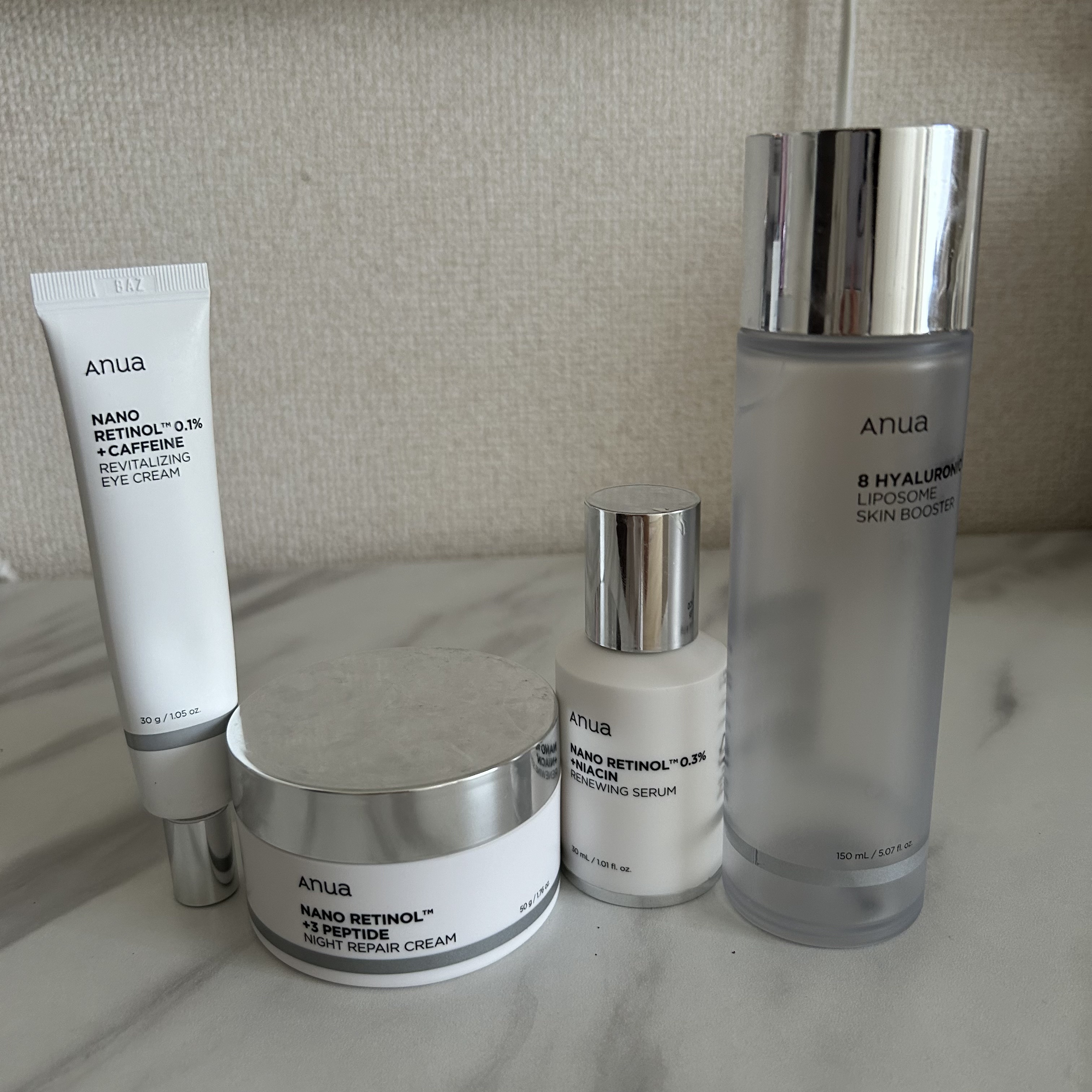 レチノール0.3 ナイアシンリニューイングセラム / Anuaの口コミ