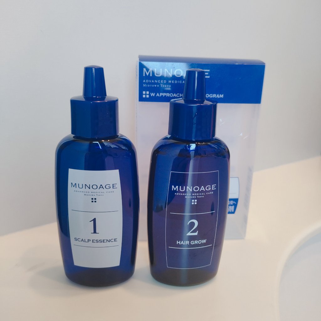Wアプローチヘアプログラム/MUNOAGE(ミューノアージュ)/頭皮ローションを使ったクチコミ（1枚目）