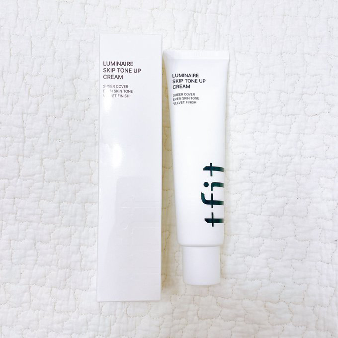 ルミネールスキップトーンアップクリーム/TFIT/化粧下地を使ったクチコミ（1枚目）