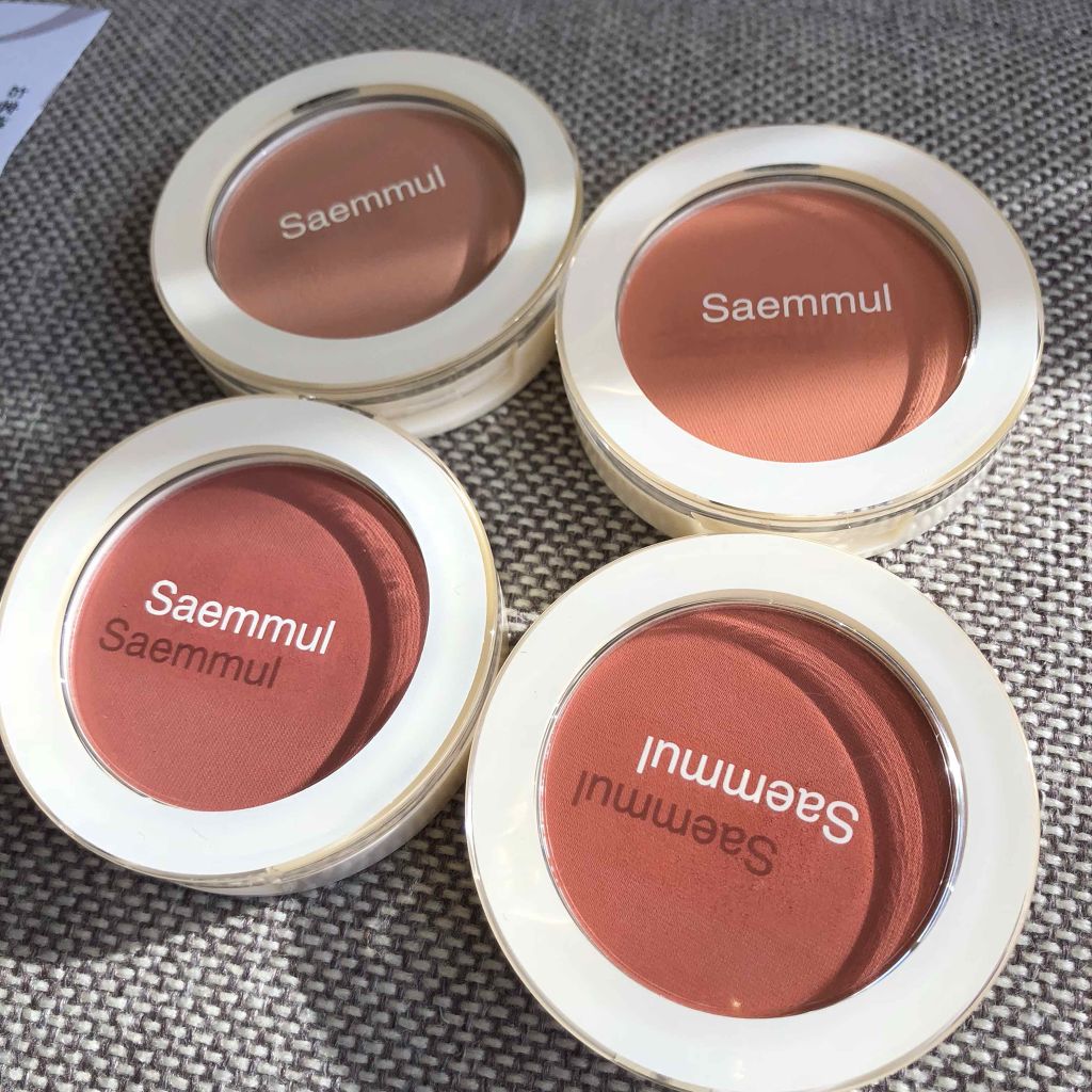 シングルブラッシャー/the SAEM/パウダーチークを使ったクチコミ（2枚目）