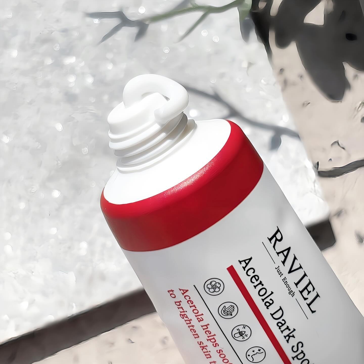 アセロラダークスポット&ブレミッシュ ケア クリーム/RAVIEL/フェイスクリームを使ったクチコミ（3枚目）