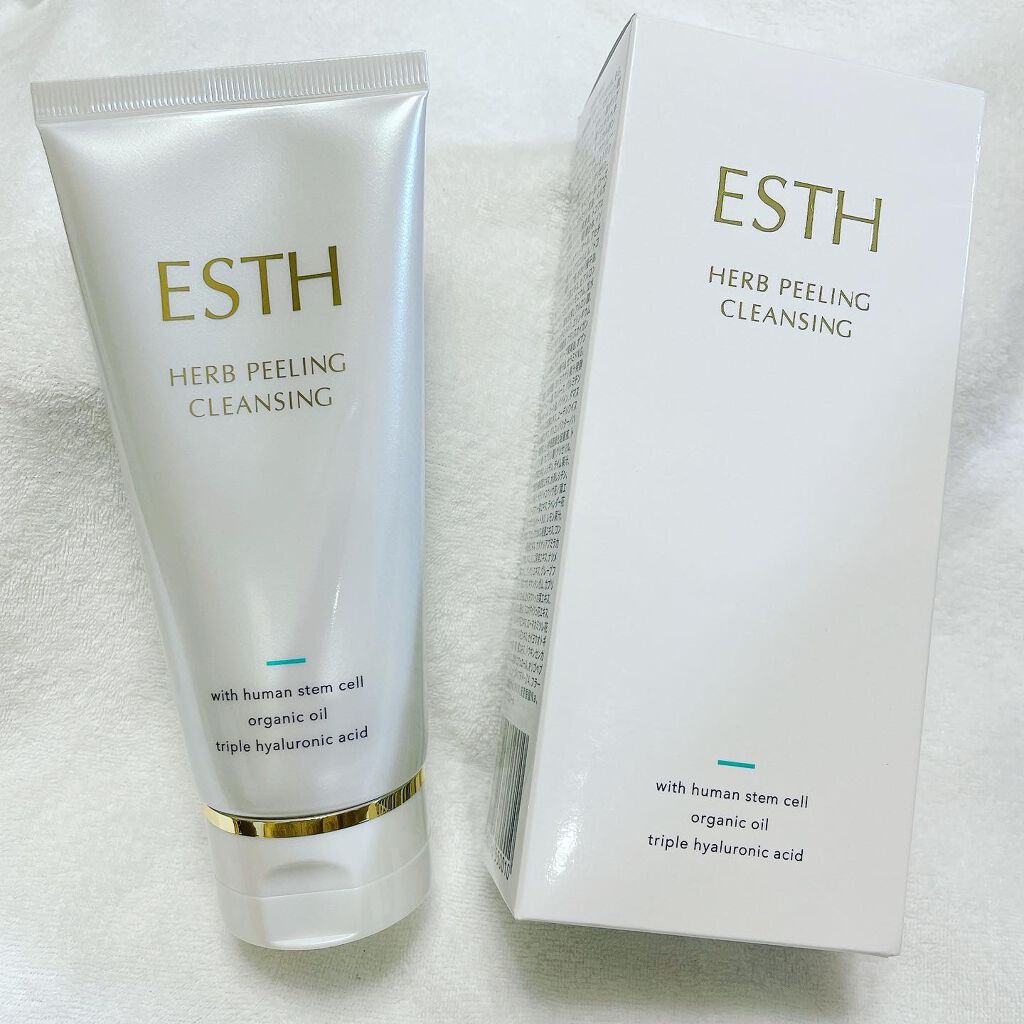 ハーブピーリングクレンジング/ESTH/クレンジングジェルを使ったクチコミ(1枚目)