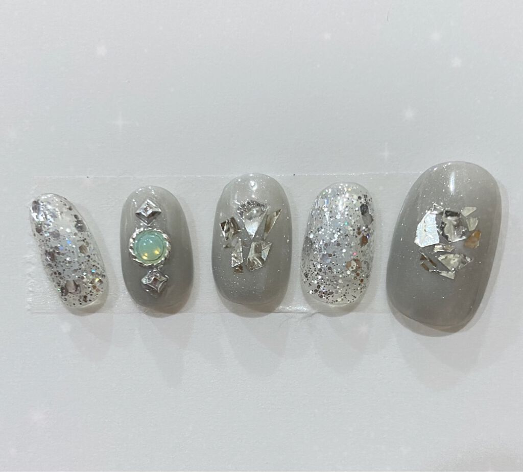 BRG ジェルネイル/DAISO/ジェルネイルを使ったクチコミ（2枚目）