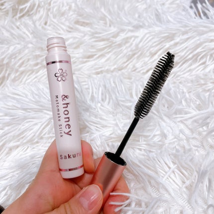 アンドハニー サクラ マトメイク スティック/&honey/その他スタイリングを使ったクチコミ(4枚目)