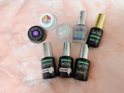 ジェルネイル(ライト対応)/セリア/ジェルネイルを使ったクチコミ(2枚目)