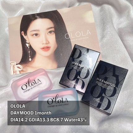 デームードブラウンマンスリー (DAYMOOD BROWN monthly)/OLOLA/1ヶ月(1MONTH)カラコンを使ったクチコミ(2枚目)