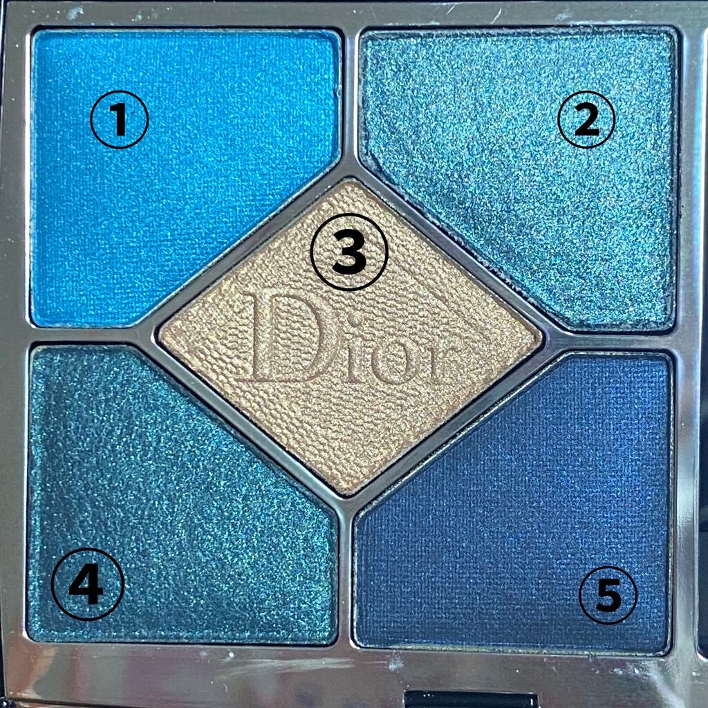 【旧】サンク クルール クチュール/Dior/アイシャドウパレットを使ったクチコミ(2枚目)