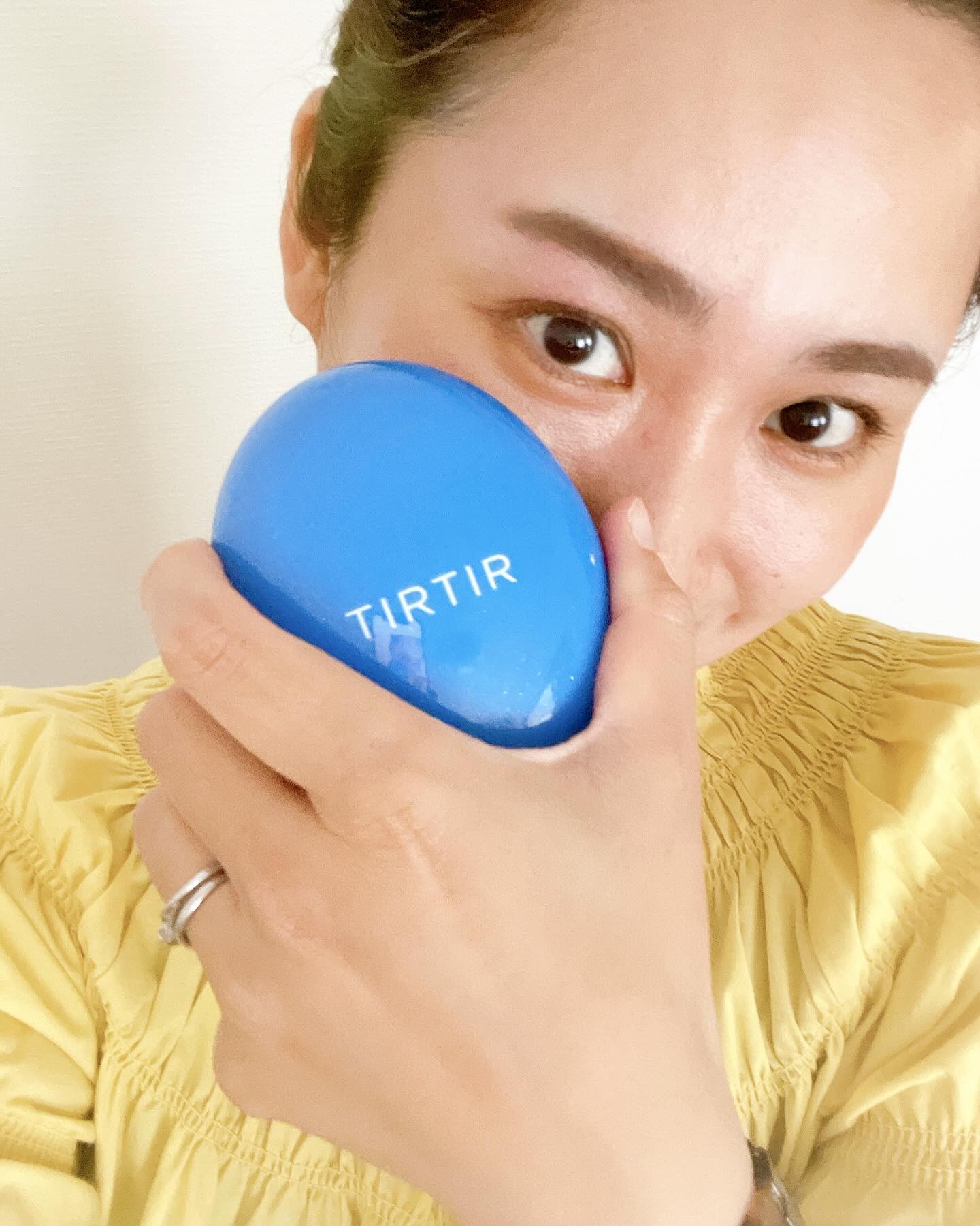 マスクフィット クール サンクッション/TIRTIR(ティルティル)/クッションファンデーションを使ったクチコミ（1枚目）