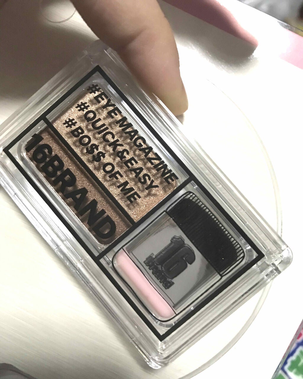 16 EYE MAGAZINE/16BRAND/アイシャドウパレットを使ったクチコミ(1枚目)